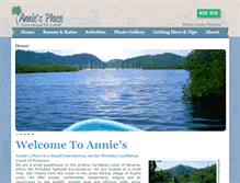 Tablet Screenshot of anniespanamahotel.com